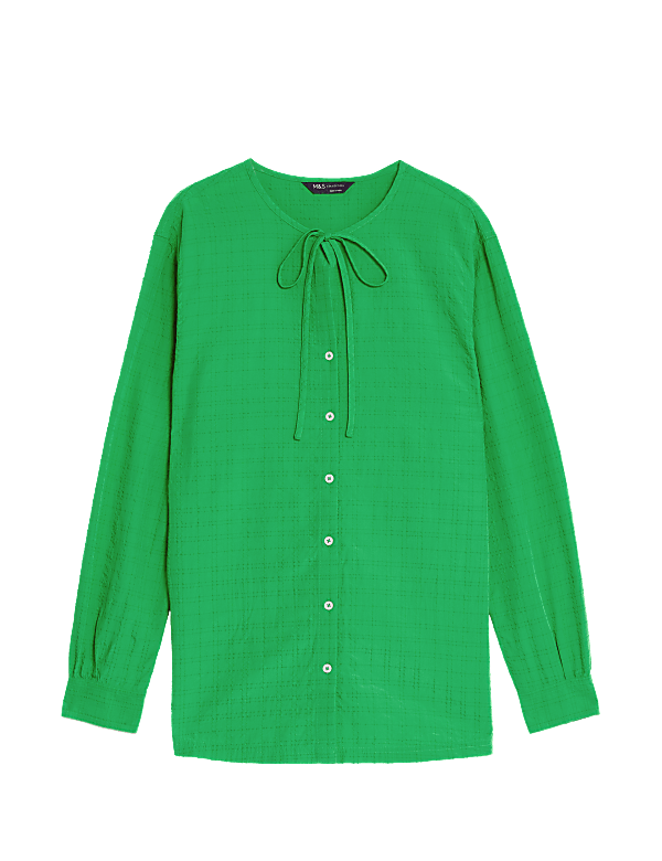 Modal Rich Longline Blouse