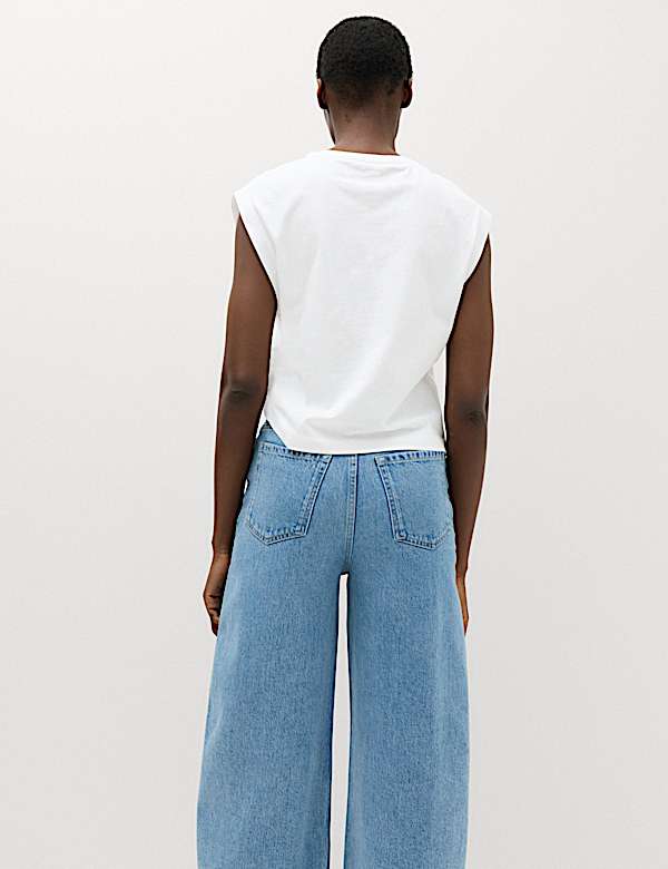 Pure Cotton Knot Detail T-Shirt - CN