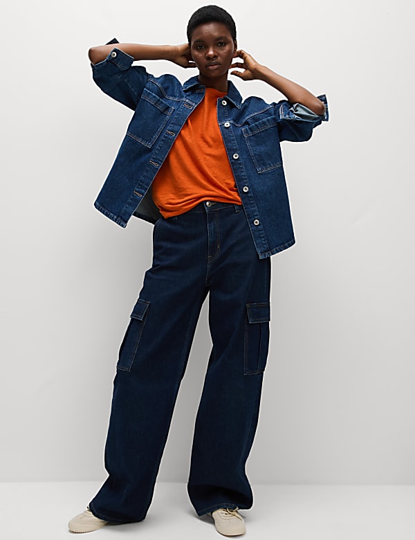 Linen Blend T-Shirt - JP