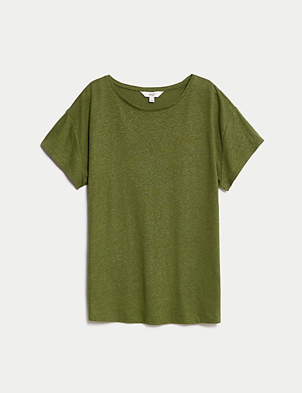 Linen Blend T-Shirt - FR