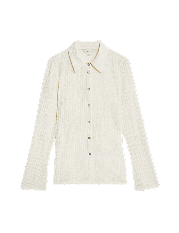 Textured Regular Fit Top