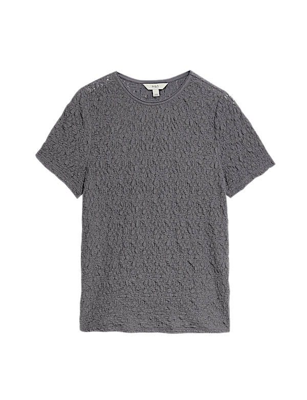 Cotton Rich Textured Top