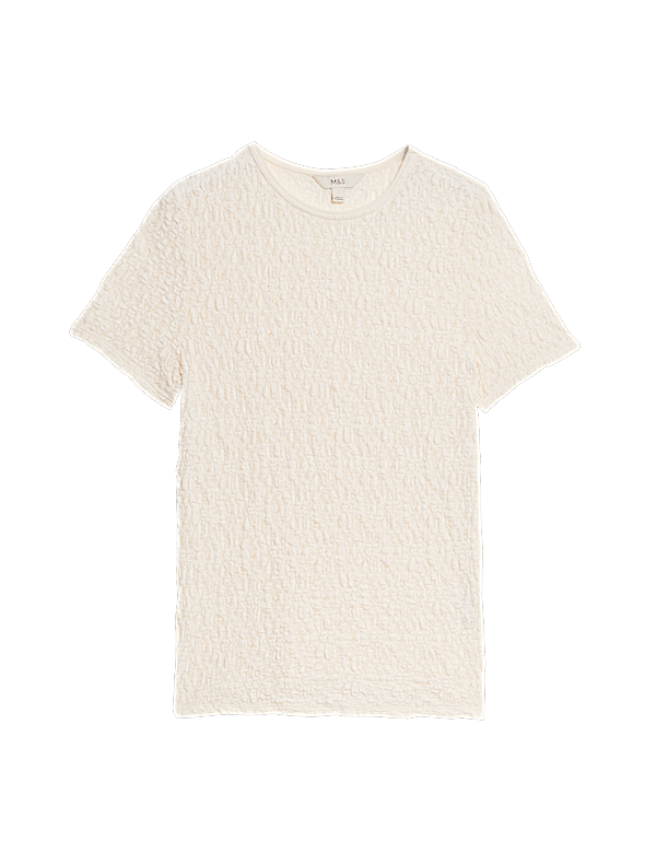 Cotton Rich Textured Top
