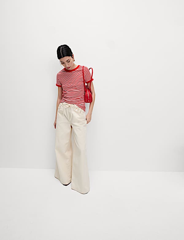 Cotton Rich Striped T-Shirt