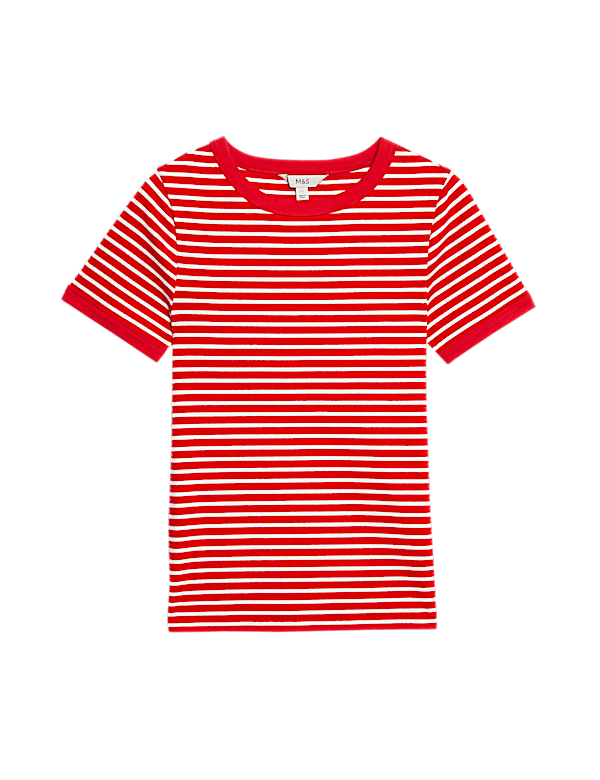 Cotton Rich Striped T-Shirt