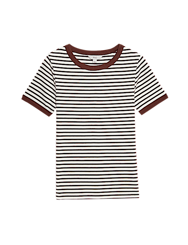 Cotton Rich Striped T-Shirt