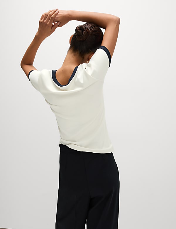 Cotton Rich Slogan T-Shirt