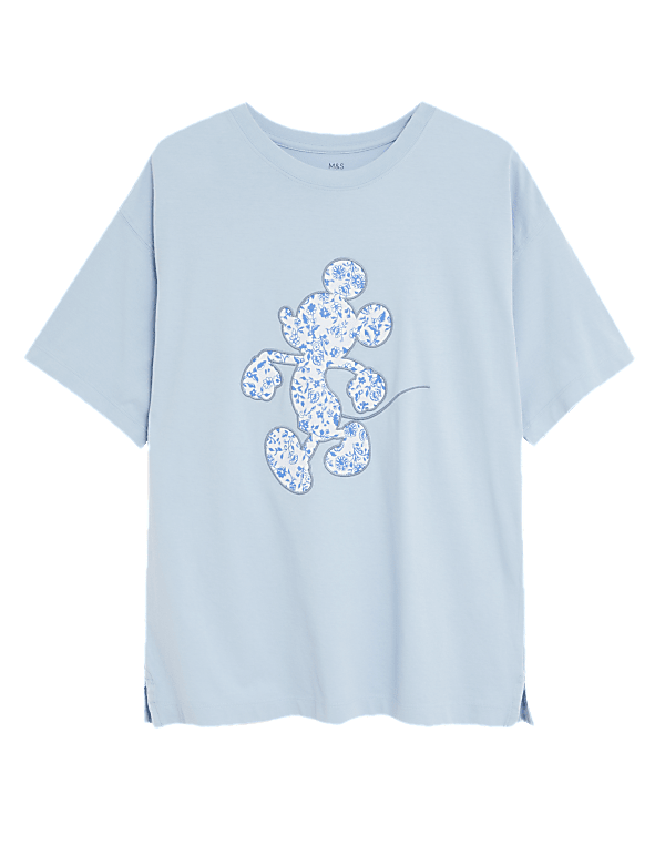 Pure Cotton Mickey Mouse™ Oversized T-Shirt