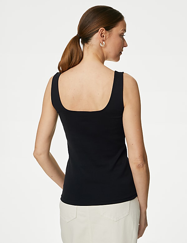 Pure Cotton Fitted Vest