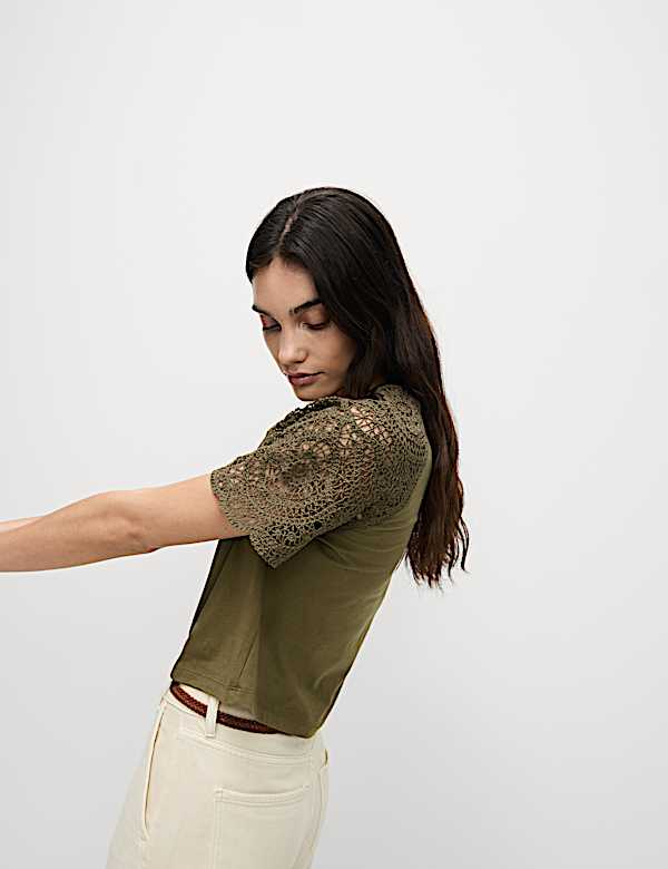 Pure Cotton Regular Fit T-Shirt - IT