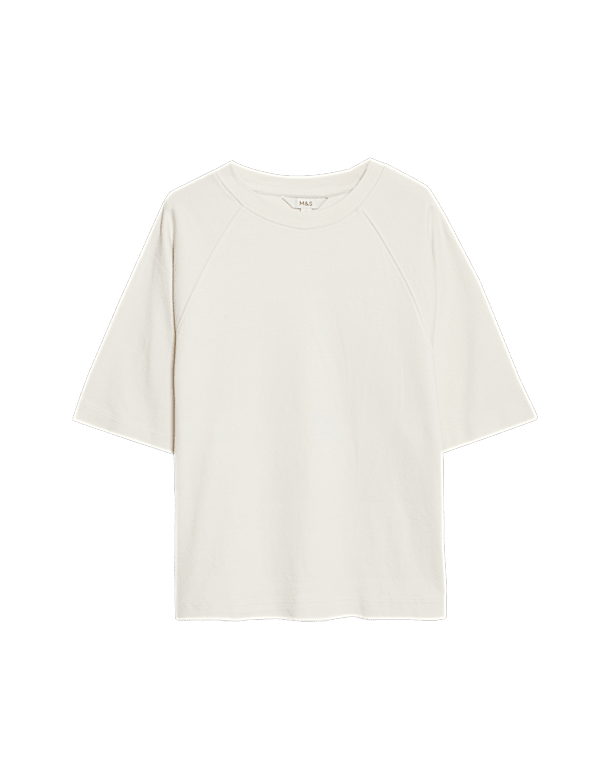 Pure Cotton Relaxed Boxy T-Shirt