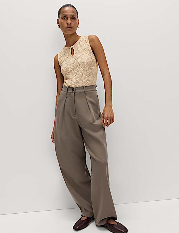 Cotton Rich Textured Vest - CA