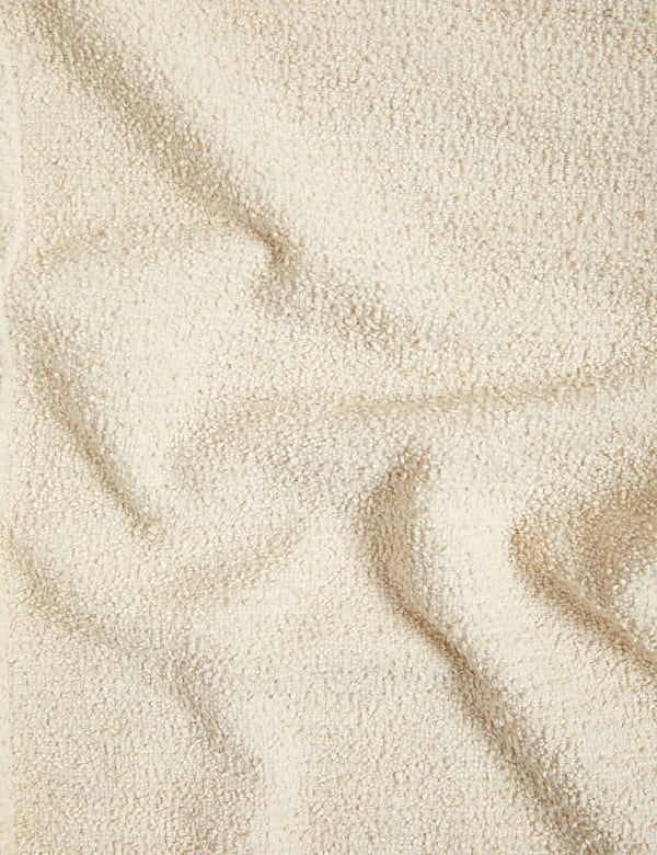 Cotton Rich Textured Sweatshirt
