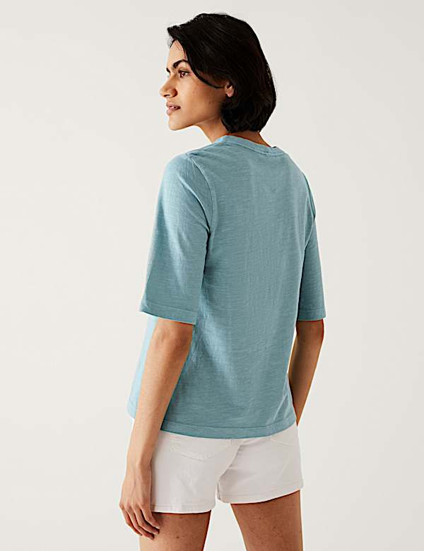 Pure Cotton Tea Dyed T-Shirt
