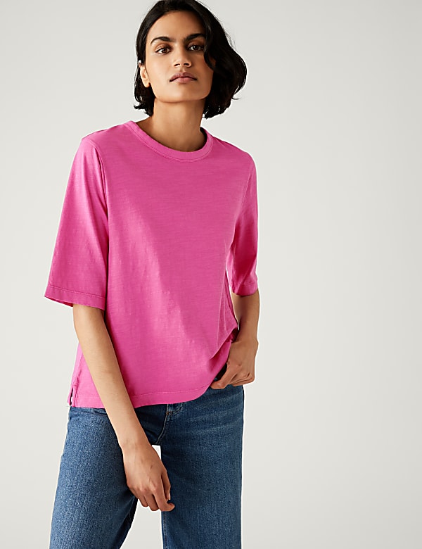 Pure Cotton Tea Dyed T-Shirt