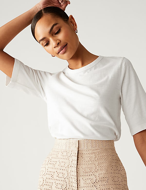 Pure Cotton Tea Dyed T-Shirt