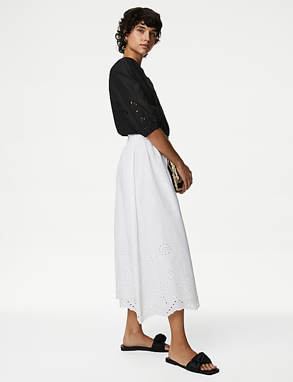 Pure Cotton Broderie Top
