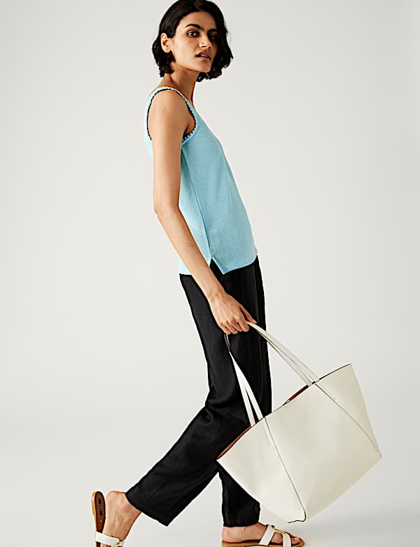 Textured Vest Top