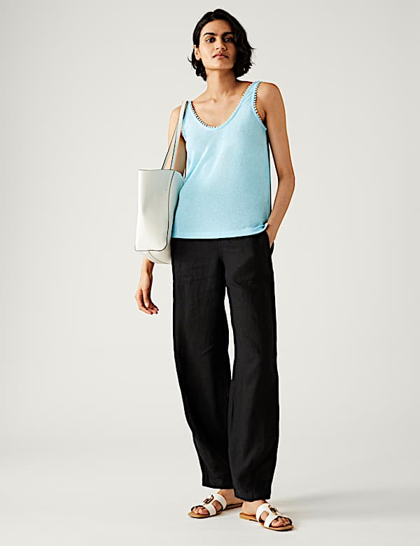 Textured Vest Top