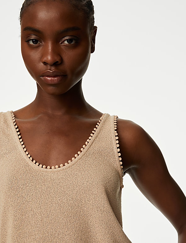 Textured Vest Top