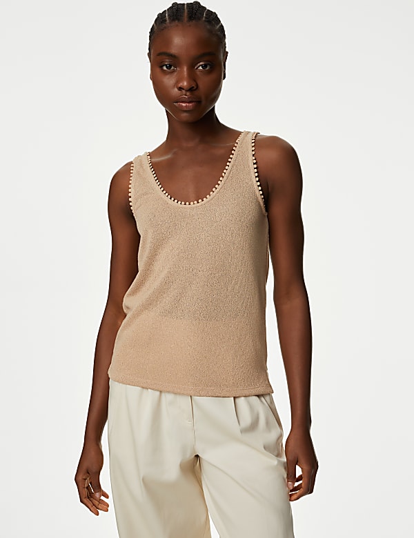 Textured Vest Top