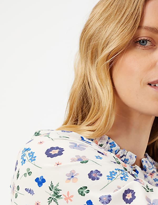 Floral Print Blouse