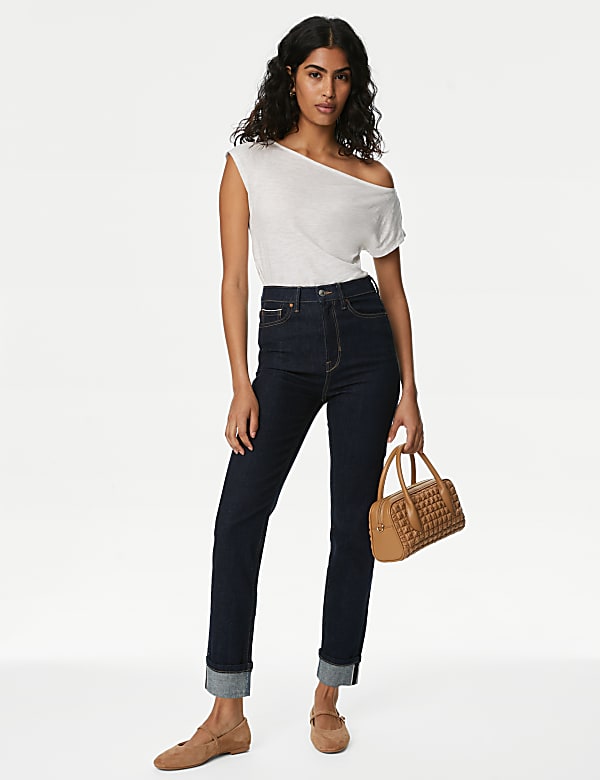 Cotton Modal Ruched Top - ES