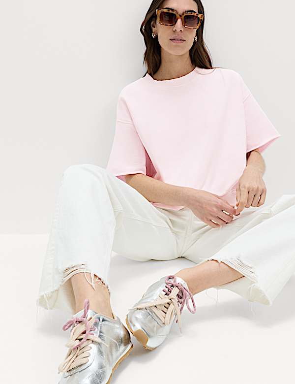 Pure Cotton Garment Dye Sweatshirt