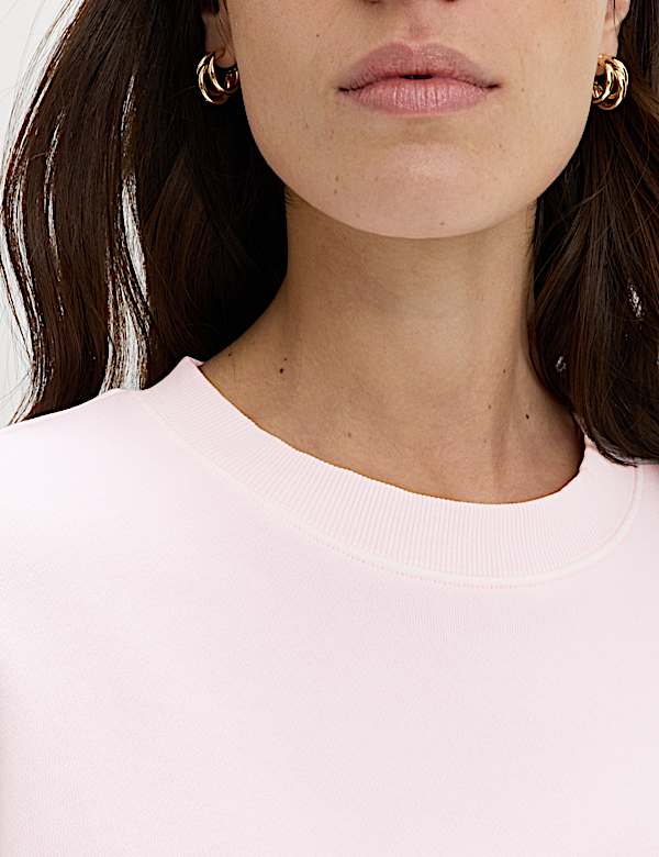 Pure Cotton Garment Dye Sweatshirt