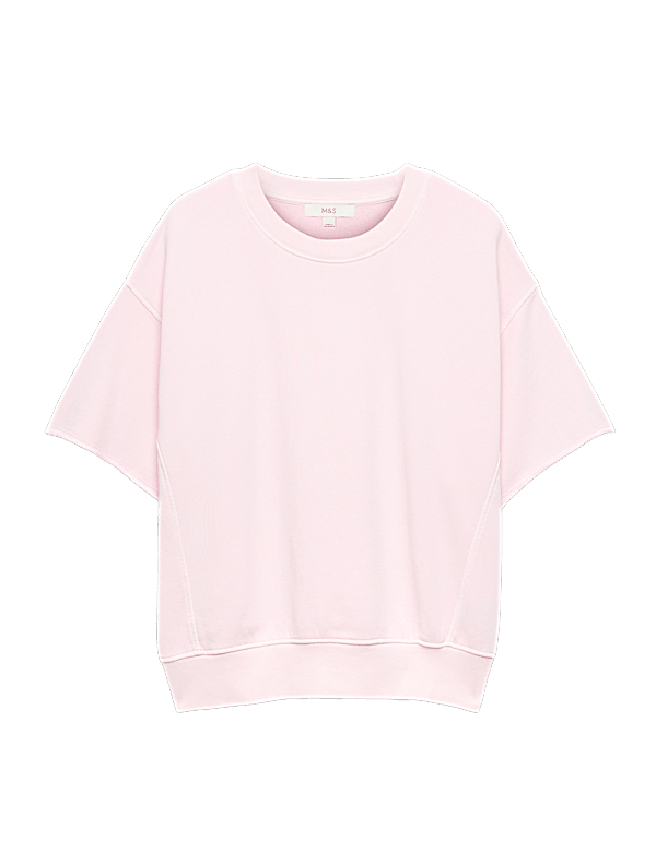 Pure Cotton Garment Dye Sweatshirt