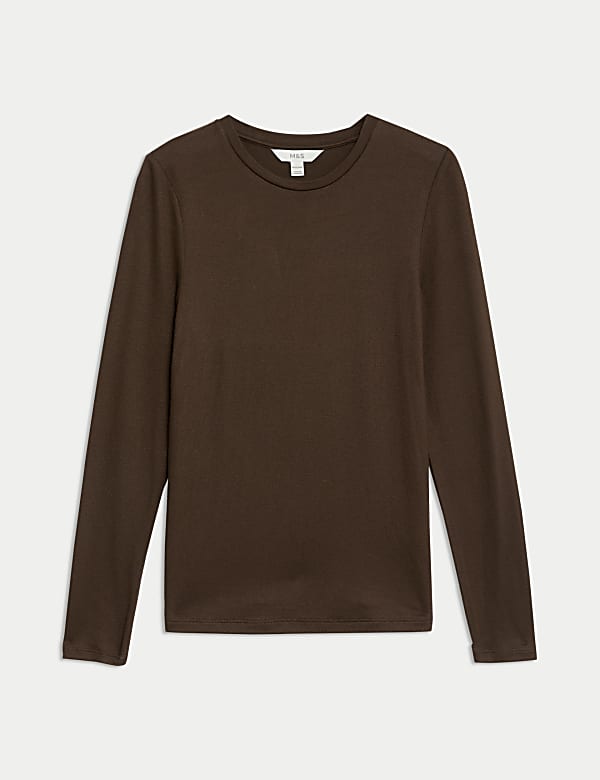 Cosy Crew Neck Slim Fit Top - LT