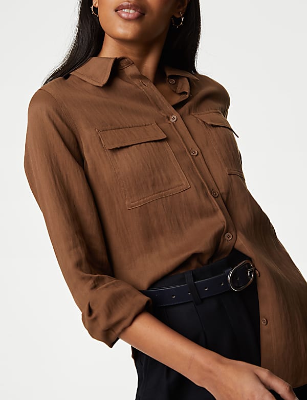 Lyocell&trade; Rich Collared Shirt - NL