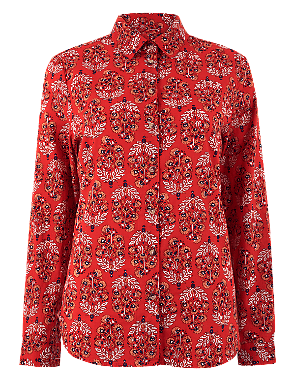 Pure Cotton Printed Shirt