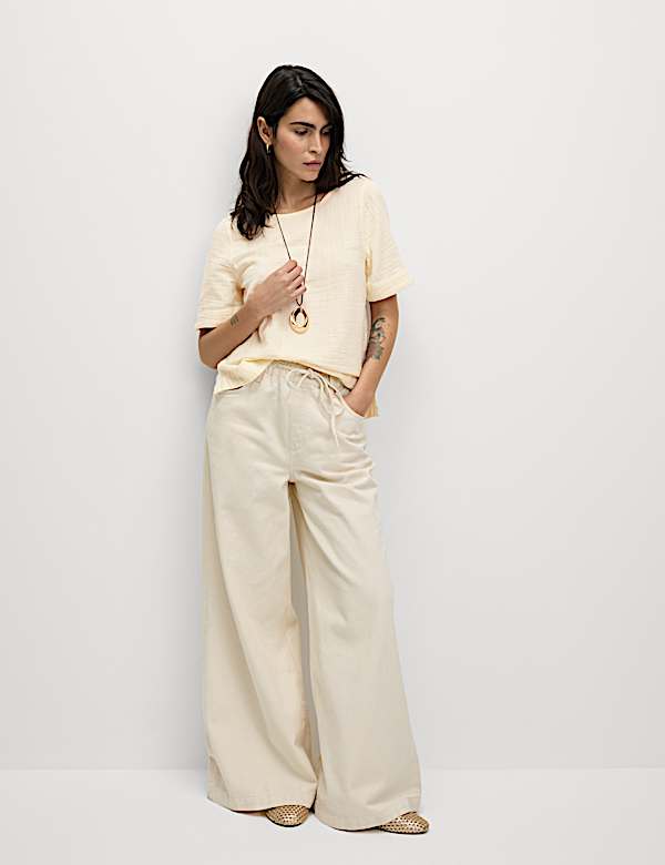 Pure Cotton Regular Fit Top - IT