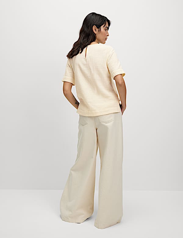 Pure Cotton Regular Fit Top - IT