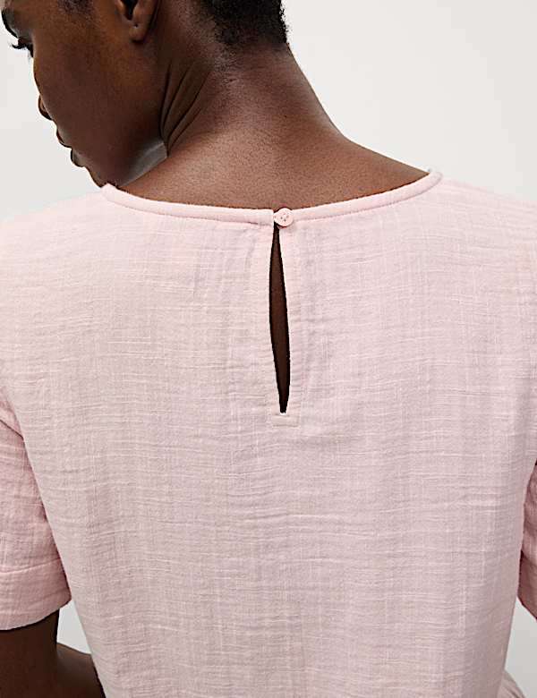 Pure Cotton Regular Fit Top - HU