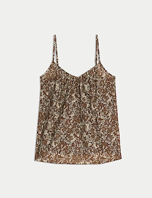 Εμπριμέ φανελάκι και υψηλή περιεκτικότητα σε lyocell - GR