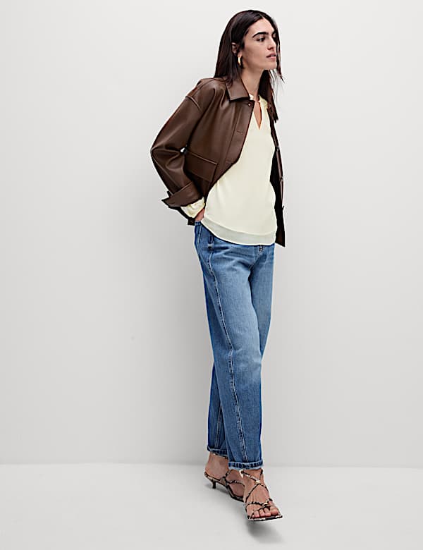 Ruffle Volume Blouse - JO