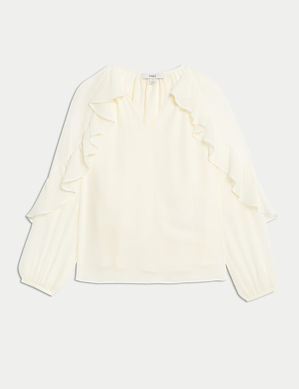 Ruffle Volume Blouse - JO