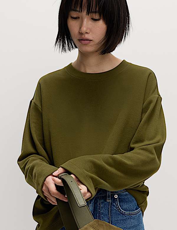 Cotton Rich Cosy Sweatshirt