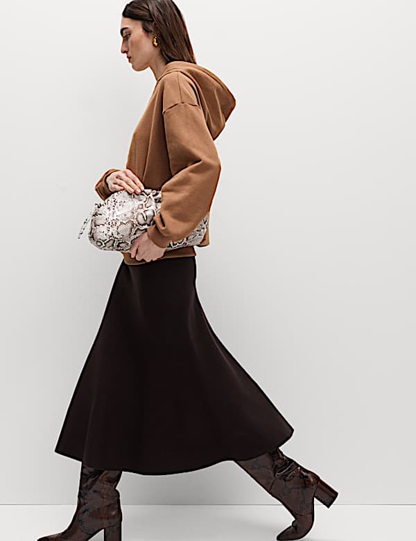 קפוצ'ון מבד עשיר בכותנה - IL