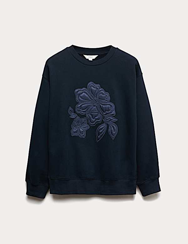 Pure Cotton Graphic Sweatshirt - RS