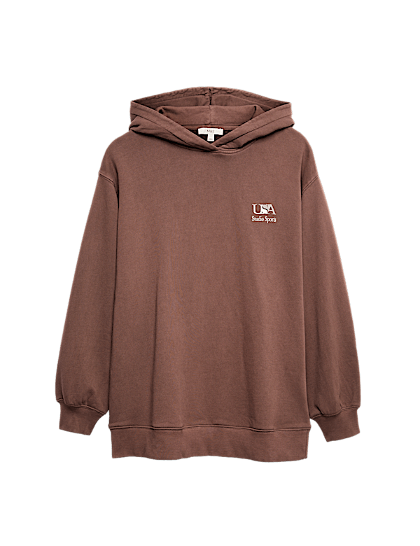 Pure Cotton Graphic Hoodie