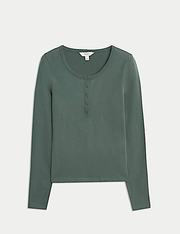 טופ הנלי מבד עשיר בכותנה בצביעת גרמנט - IL