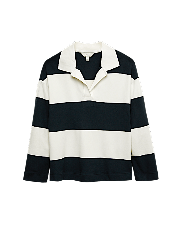 Striped Cosy Rugby Top