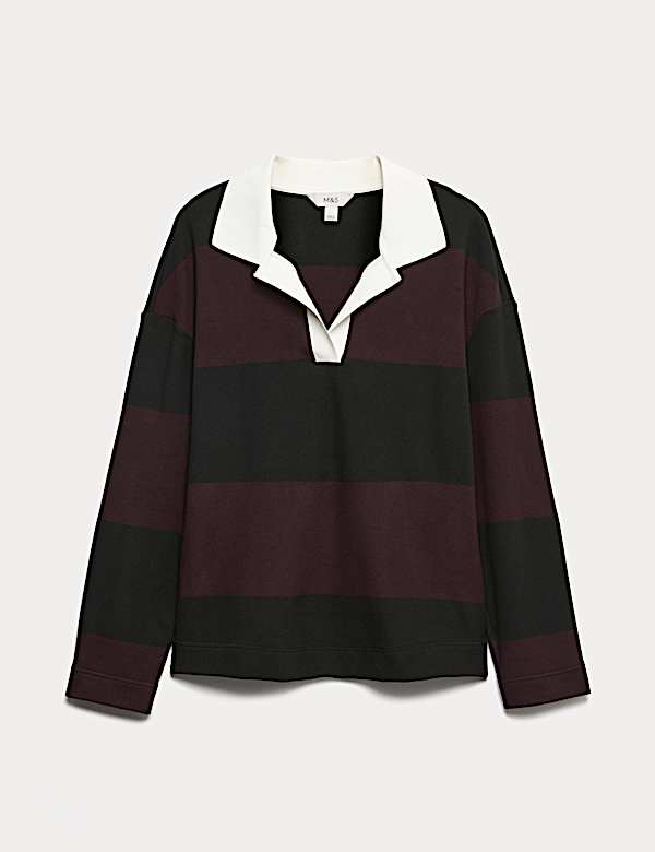 Striped Cosy Rugby Top