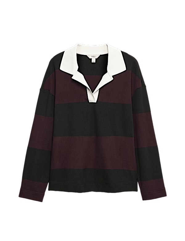Striped Cosy Rugby Top