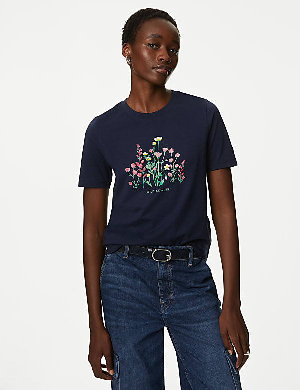 Pure Cotton Printed Everyday T-Shirt