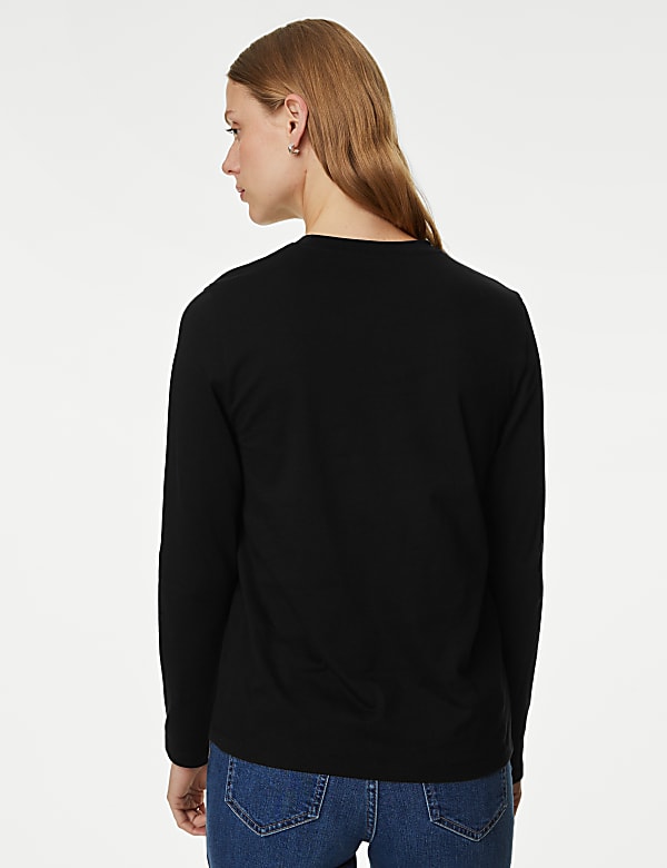 Atasan Katun Murni Ketat Sehari-hari - ID