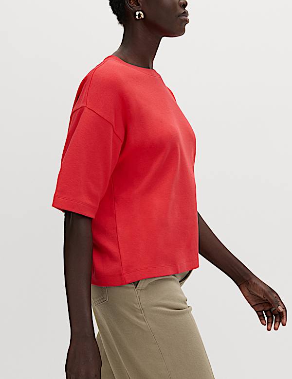 Pure Cotton Heavyweight Boxy Top